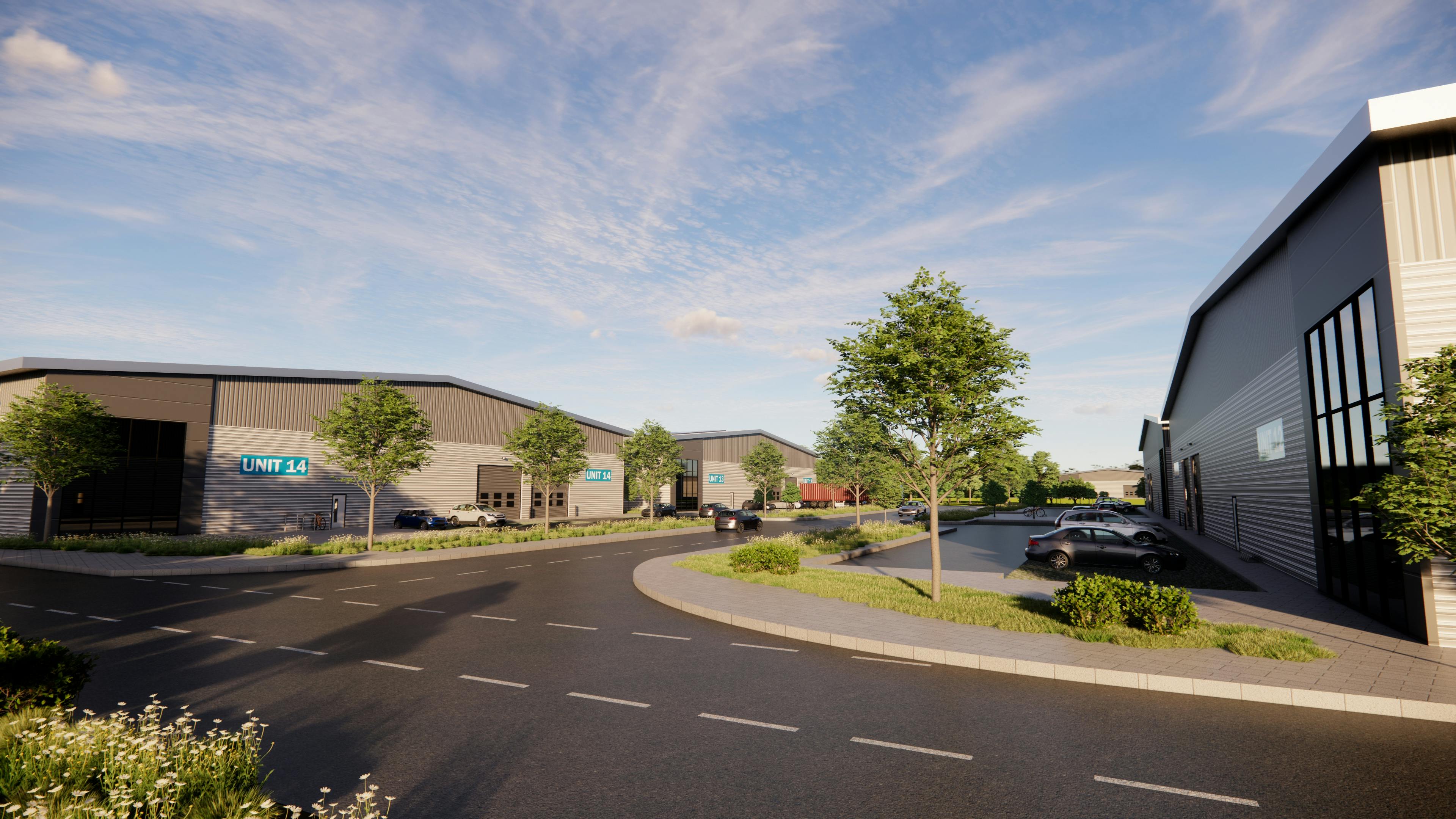 Throckmorton Industrial Park, Pershore, To Let M1 Agency (AS)